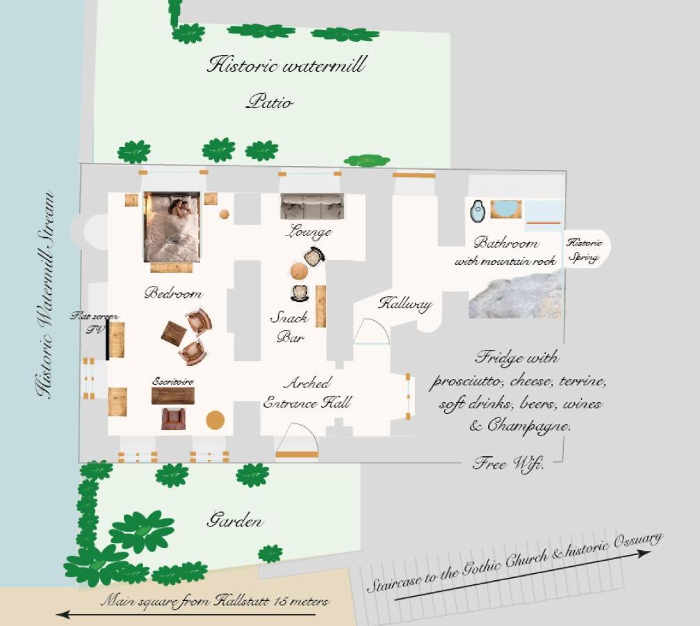 Living History (Adults Only) Apartment Hallstatt Exterior foto
